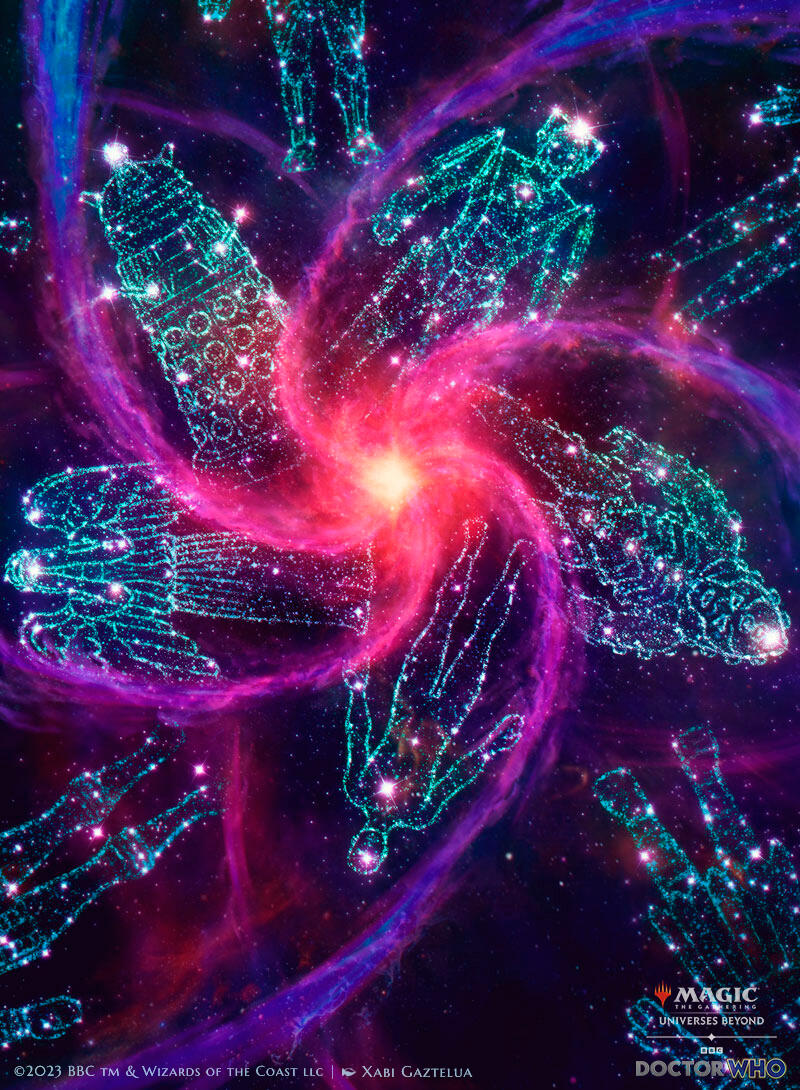For Magic the Gathering Universes Beyond - BBC Doctor Who. AD: Stephanie Cheung
